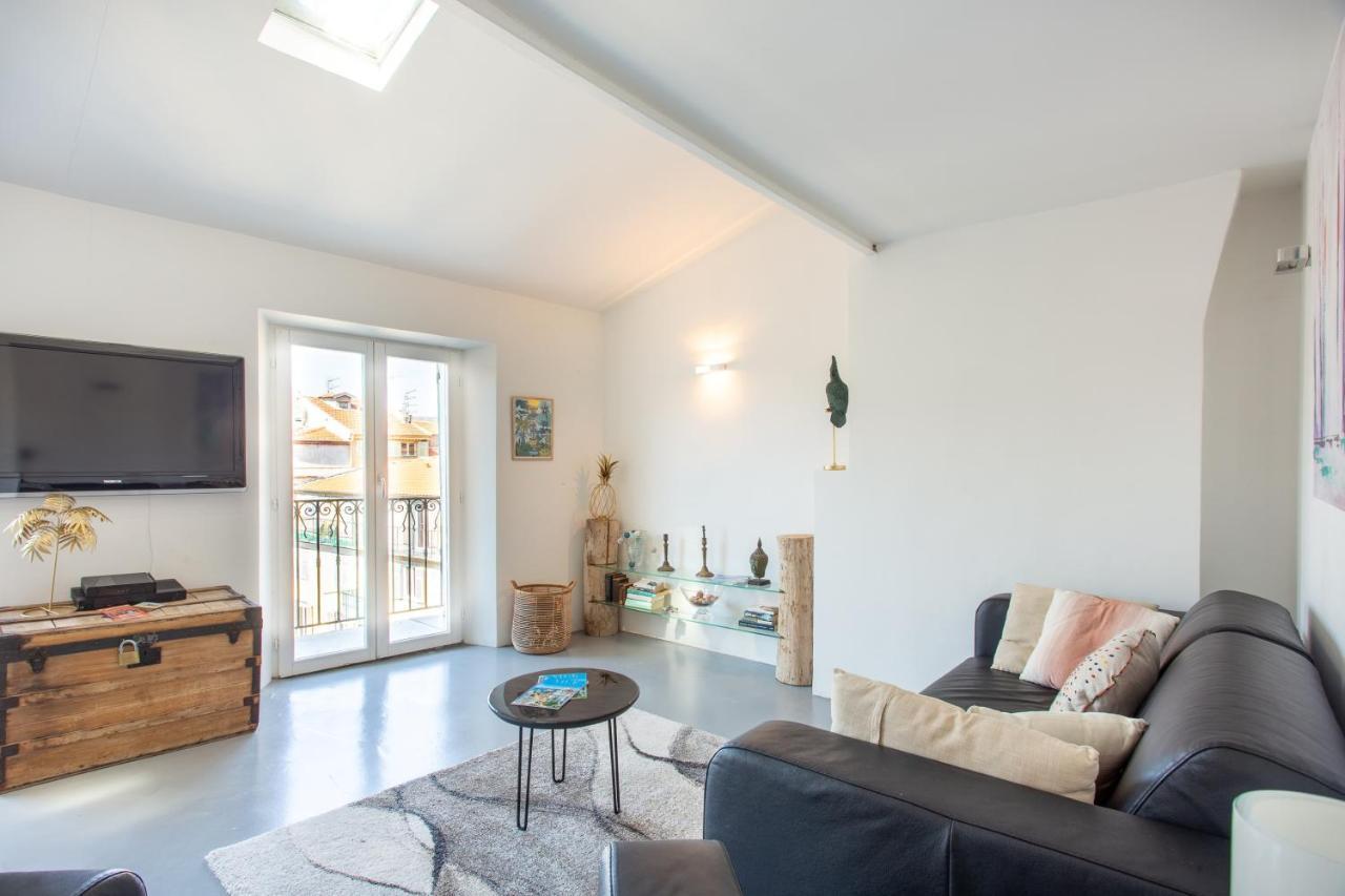 Ross 5- F2, Lumineux, Balcon, Loft, Clim, Vieux-นีซ ภายนอก รูปภาพ