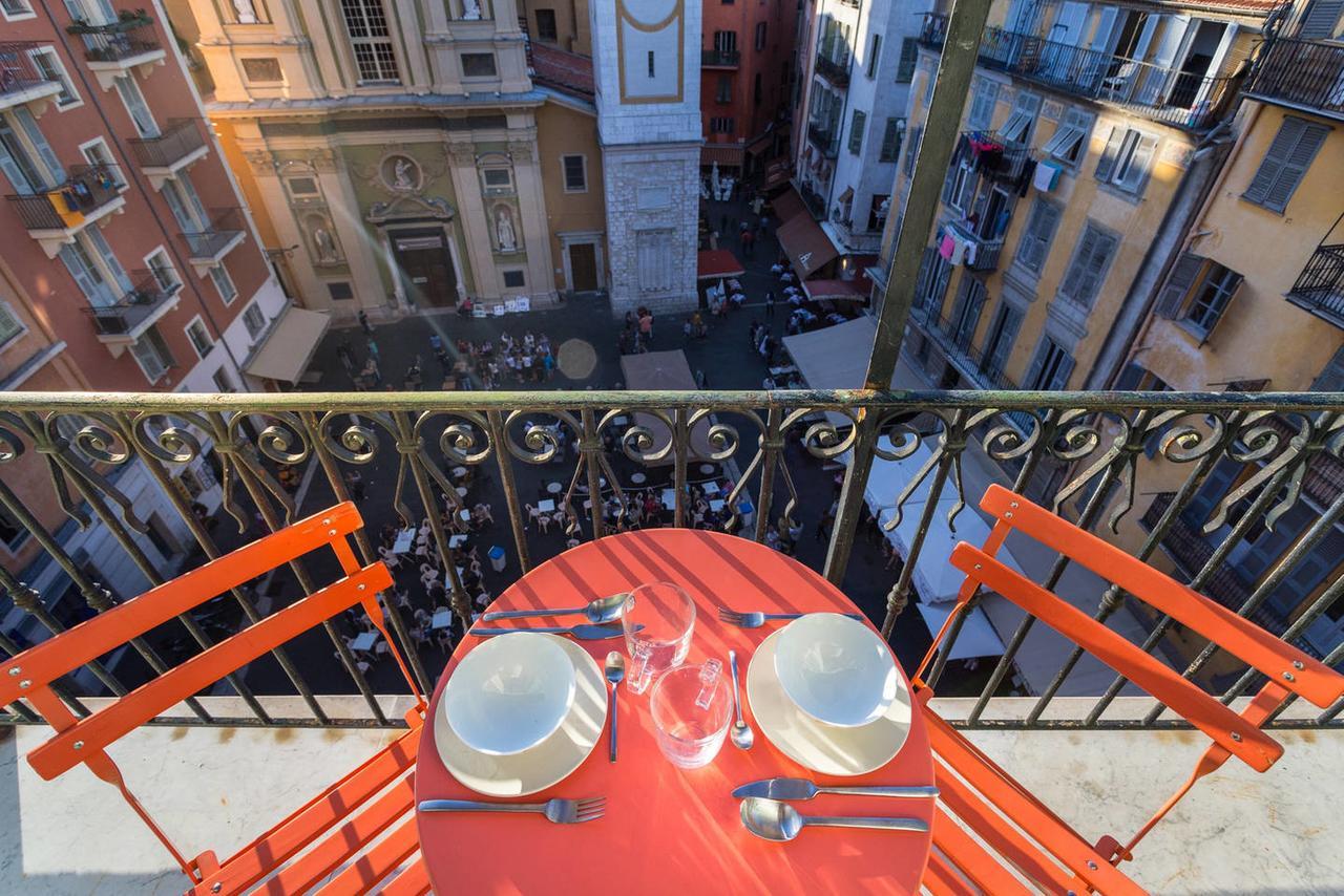 Ross 5- F2, Lumineux, Balcon, Loft, Clim, Vieux-นีซ ภายนอก รูปภาพ